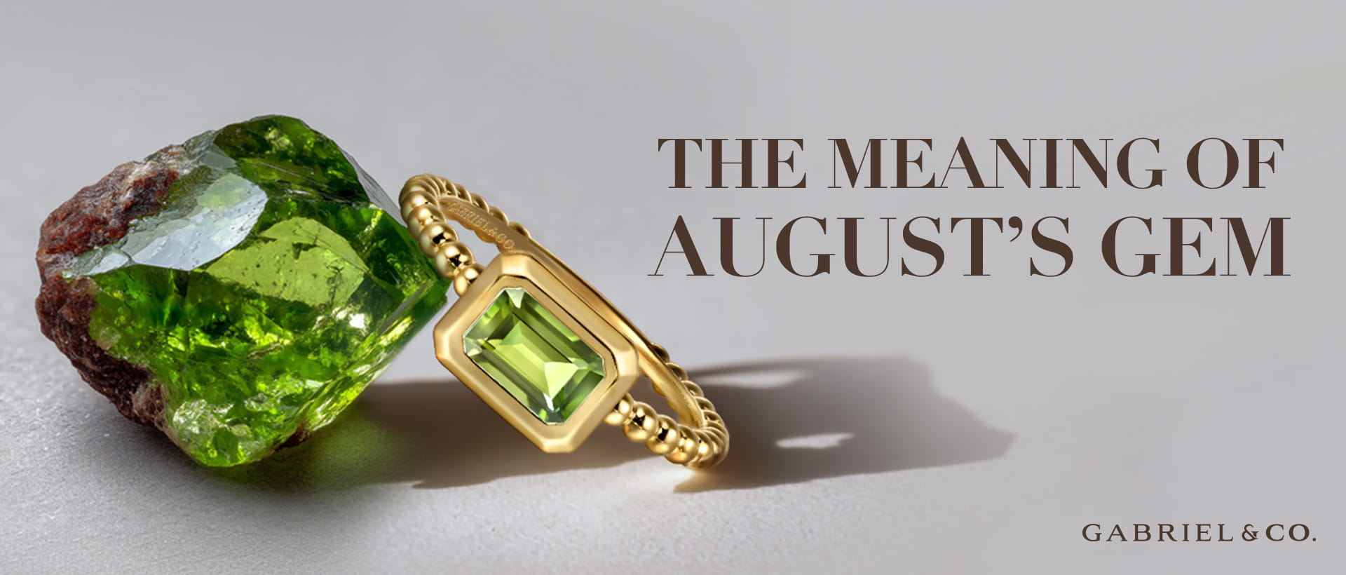 August Birthstone